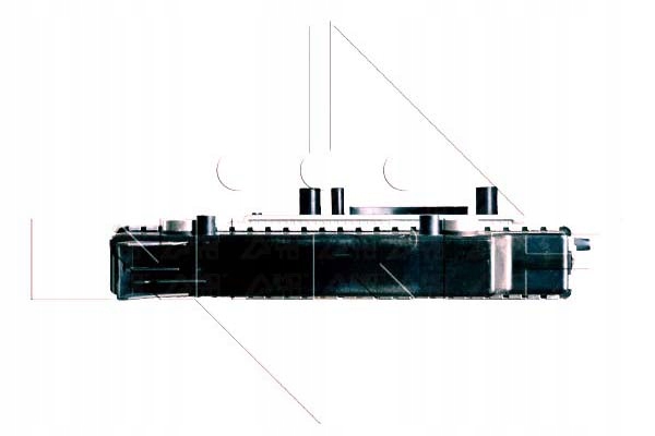CHŁODNICA VW A80 2,0 16V 91- NRF