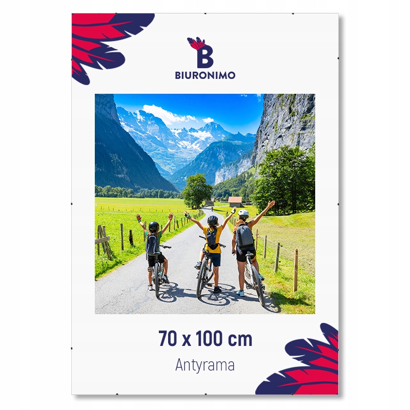 

Antyrama plexi pleksa 70x100cm B1 plakat zdjęcie