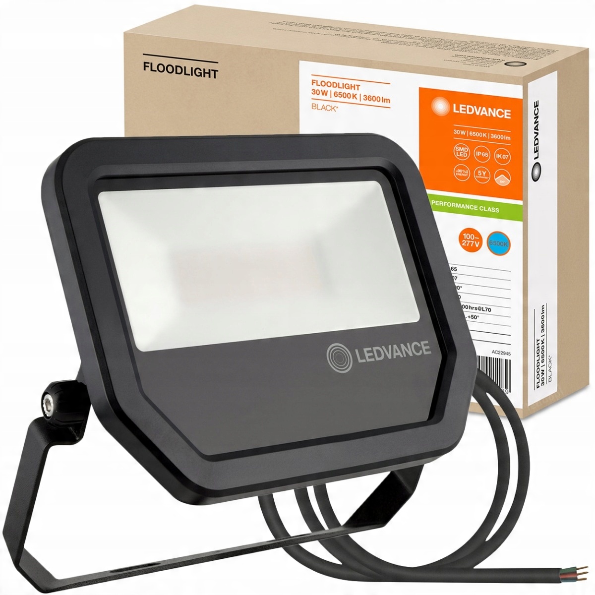 

Naświetlacz Halogen Led 30W 6500K Czarny Ledvance