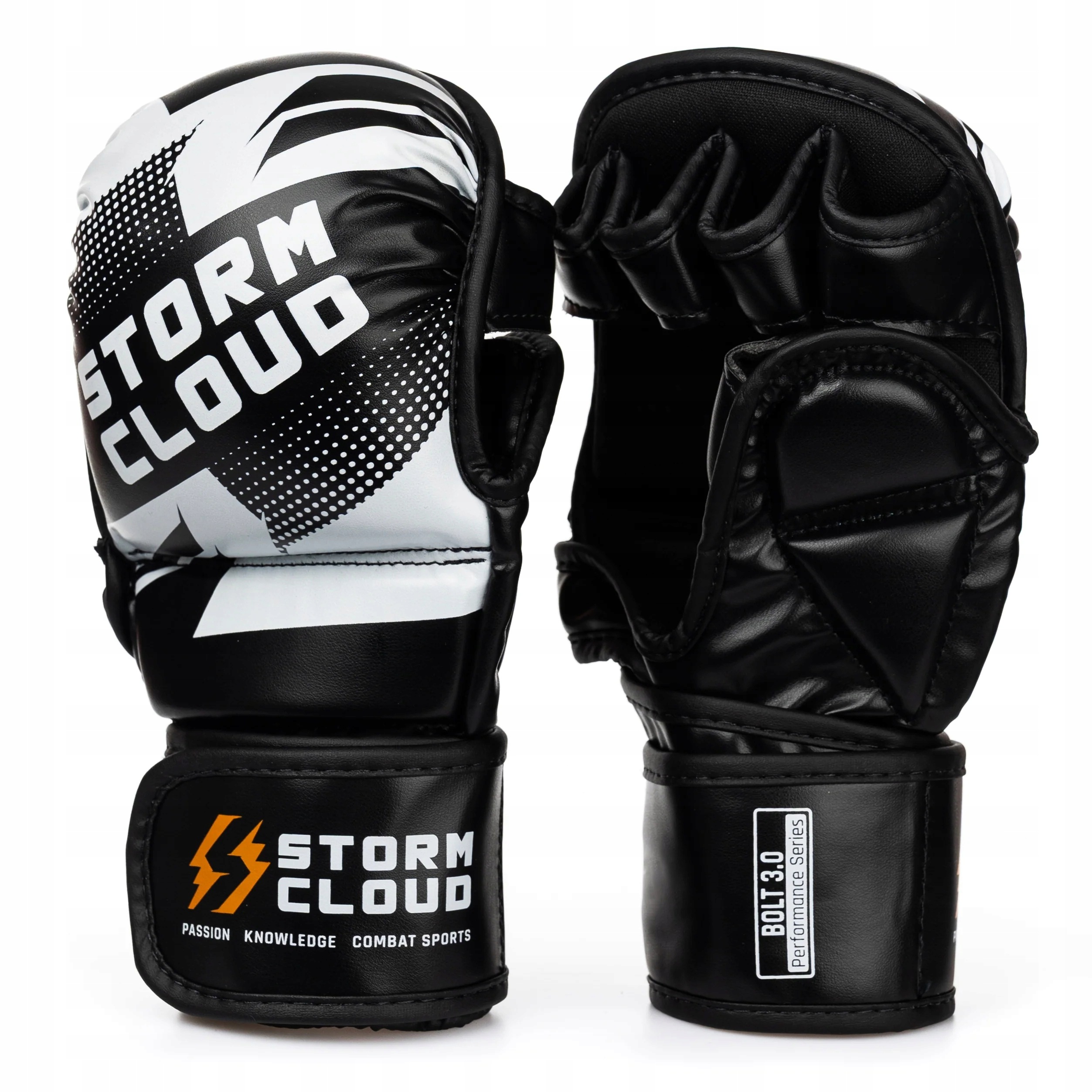 StormCloud Rukavice pro Mma Bolt 3.0 Sparingové Černé/Bílé L