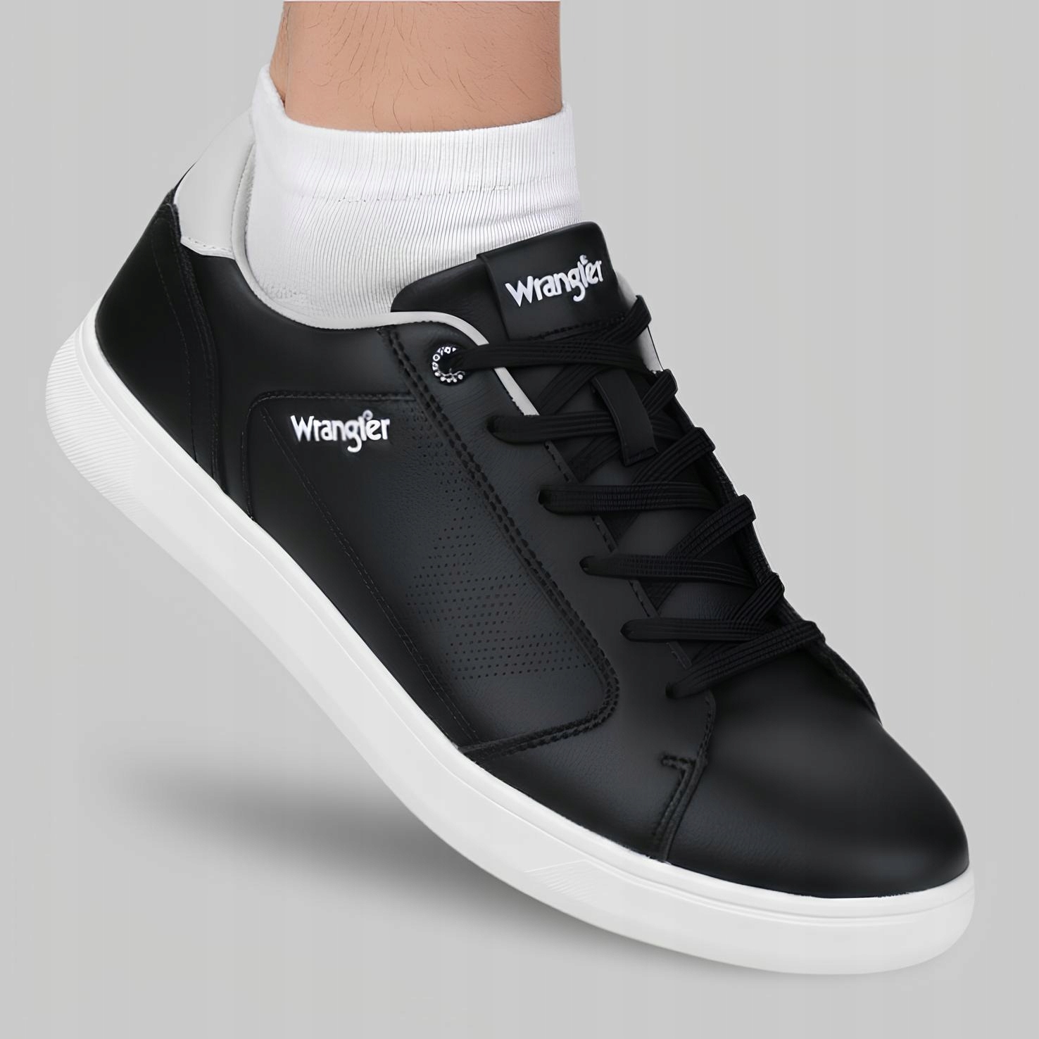 Buty męskie Wrangler Thomas sneakersy sportowe miejskie Casual ekoskóra 45