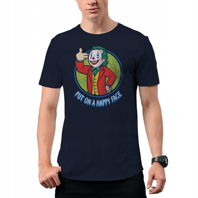

Koszulka T-Shirt Put On A Happy Face Joker 2XL