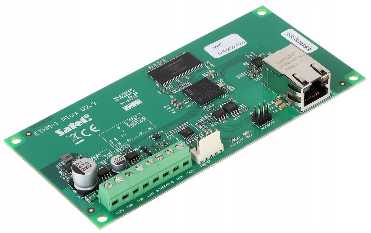 ETHM-1 Plus Moduł do obsł. central przez Ethernet