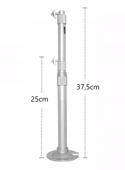 Uniwersalny uchwyt do Projektora Rzutnika Monopods Regulacja 25 - 37,5cm Przeznaczenie uniwersalna