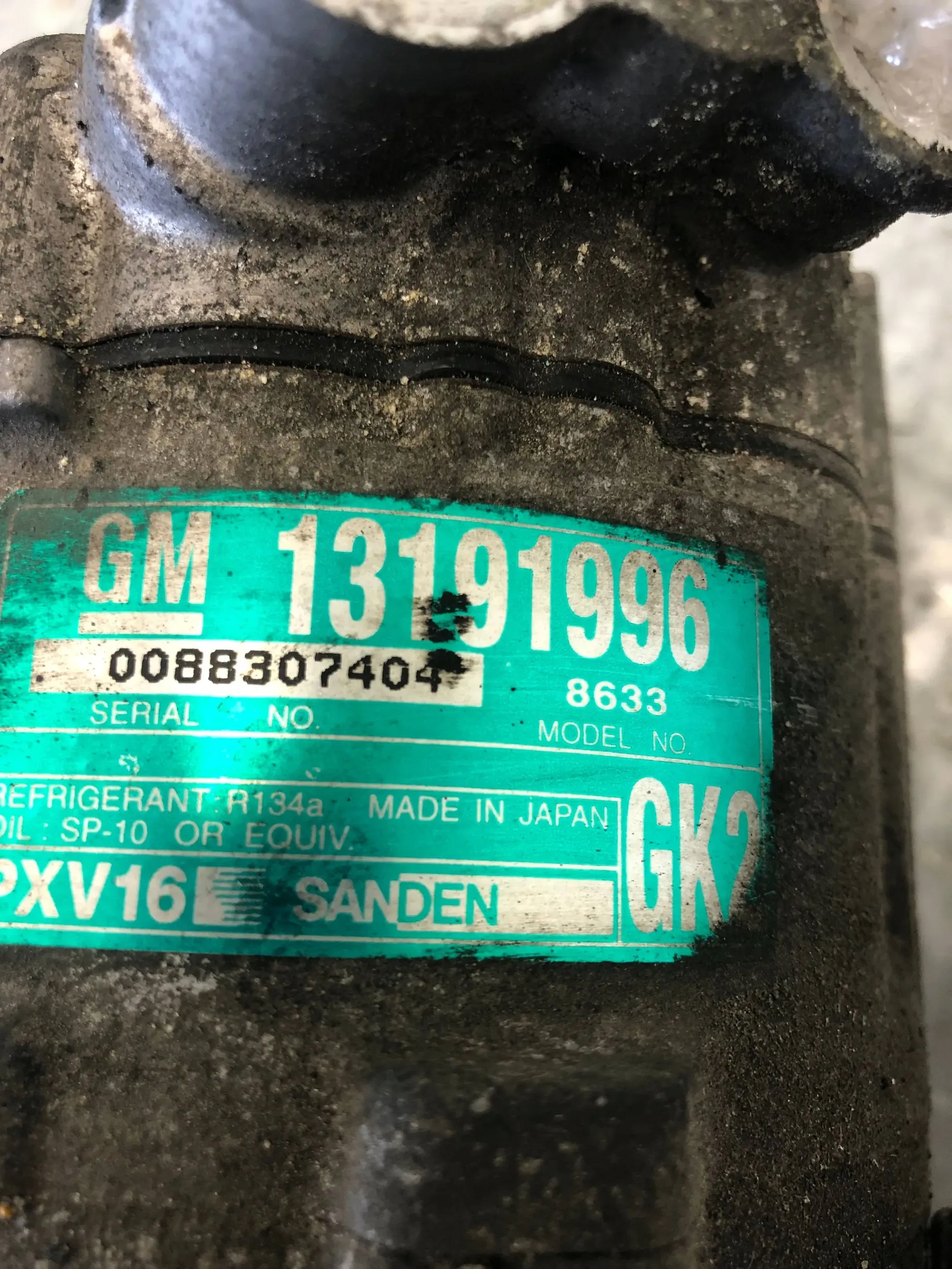 klimakompressor kompressor klimaanlage OPEL VECTRA C 13191996