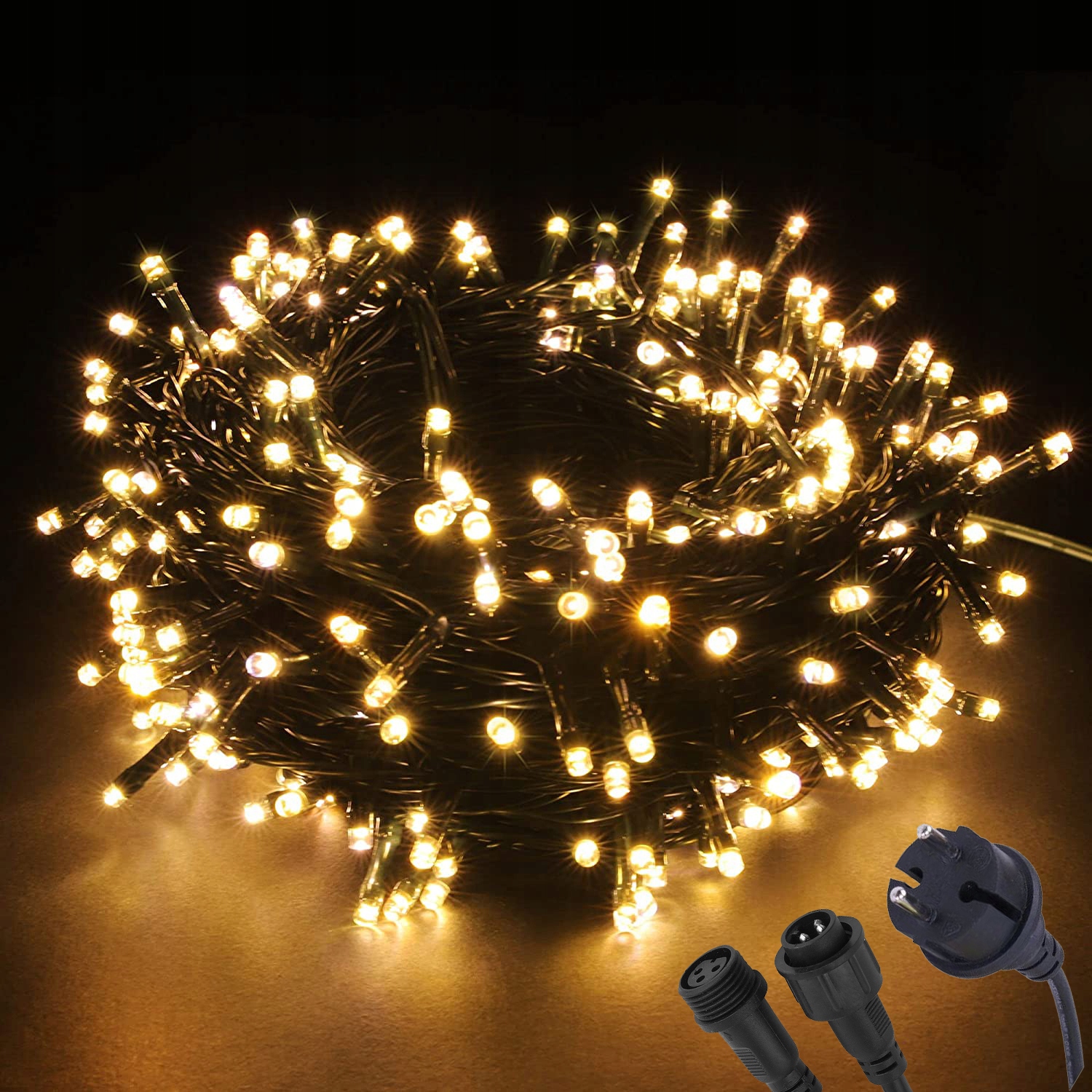 

Lampki Choinkowe Zewnętrzne 500 Led Białe IP44