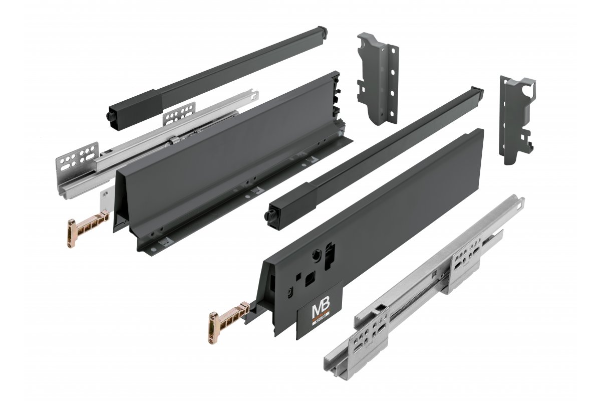 

Szuflada Modern Box Gtv 250mm średnia antracyt