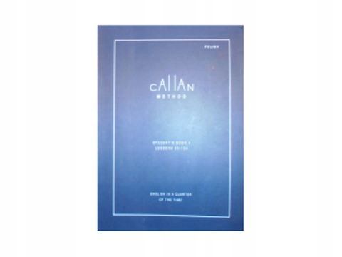 Callan Method - Niska cena na Allegro