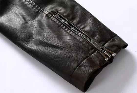 MD pánska kožená prešívaná bunda XL | hnedá Druh elegantné