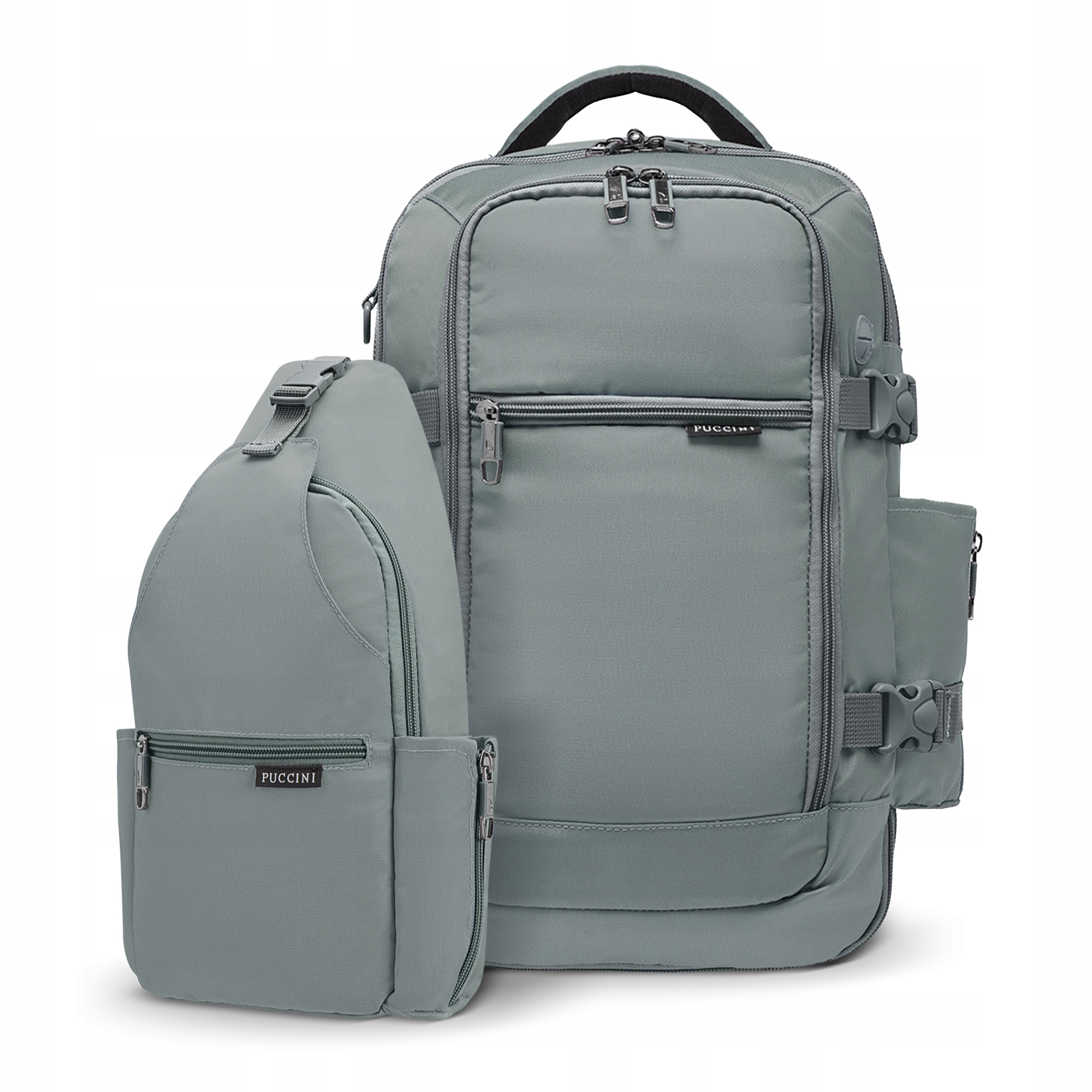 Dárek sada zeleného Batoh Do Letadla crossbody kabelky Puccini