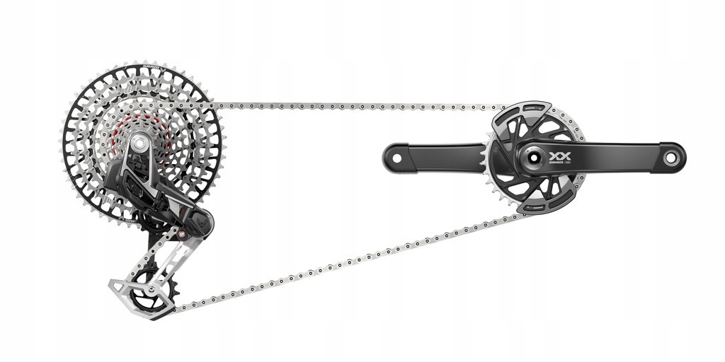 Skupina Sram XX T-type Eagle Axs Dub Mtb Wide 2023!!