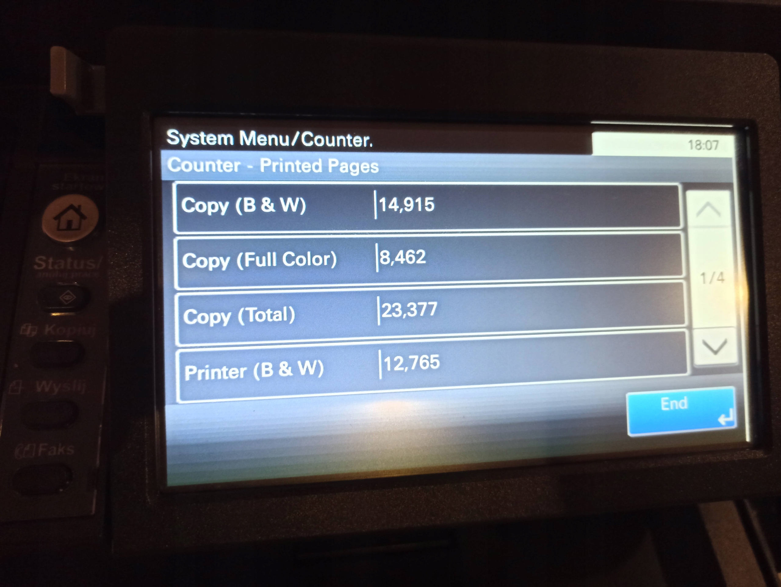 Drukarka KYOCERA TASKalfa 351CI Laser Kolorowa Model TASKALFA 351CI