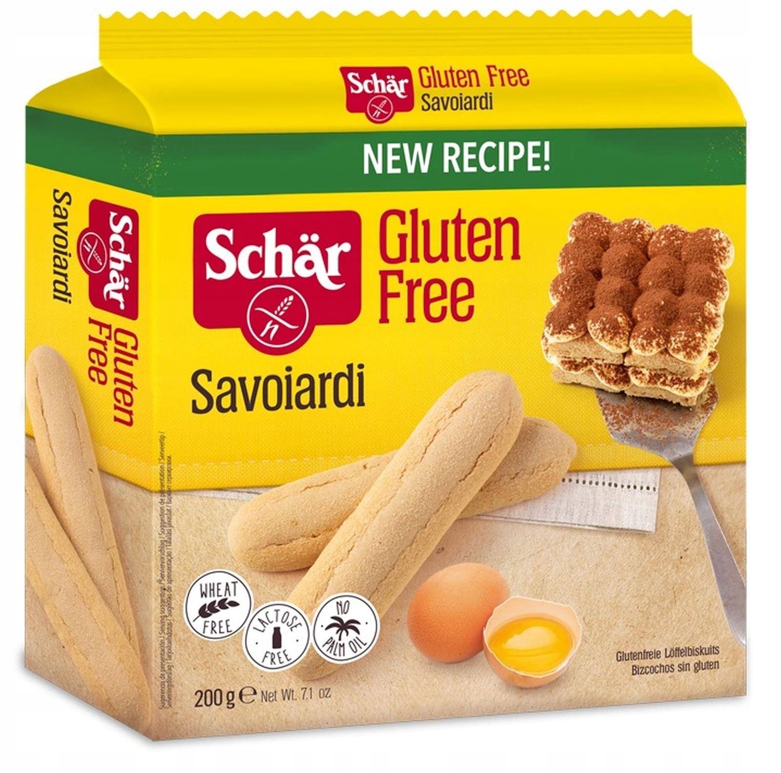 Levně 3x Schar Savoiardi bezlepkové piškoty 200 g
