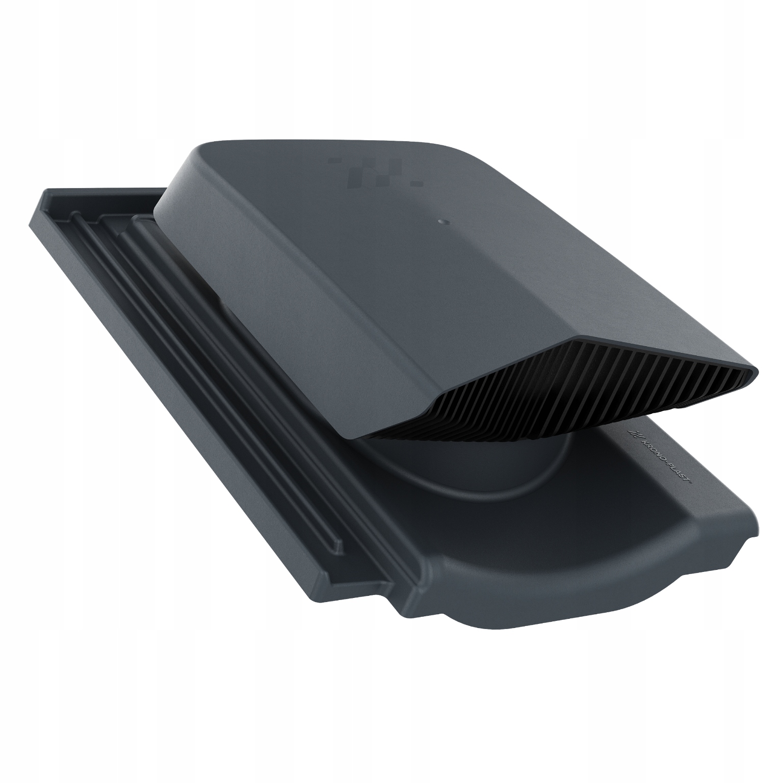 Ventilační střešní ventilátor Creaton Cantus Břidlice Angoba/glazura