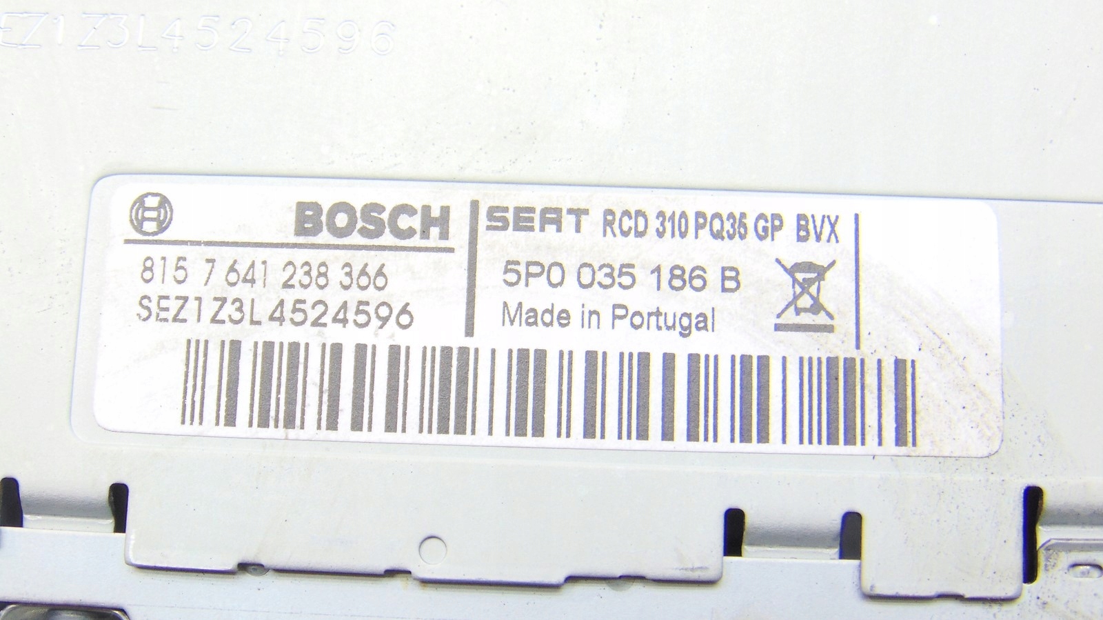 Radio CD SEAT LEON II 2 LIFT 5P0035186B