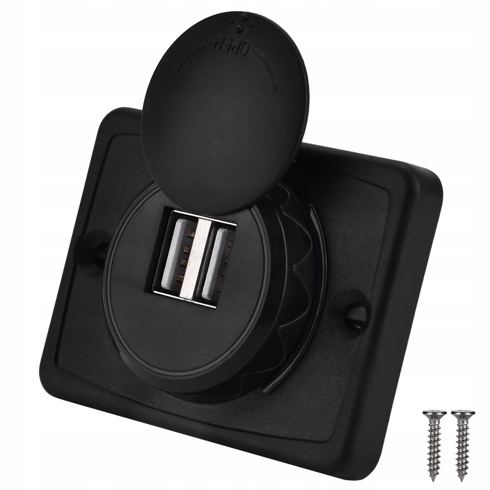 GNIAZDO SAMOCHODOWE ŁADOWARKA USB 3,1A 12V 24V