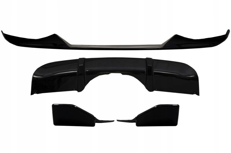 BODY KIT AERO BMW F15 14-18 CZARNY POŁYSK Strona zabudowy przód