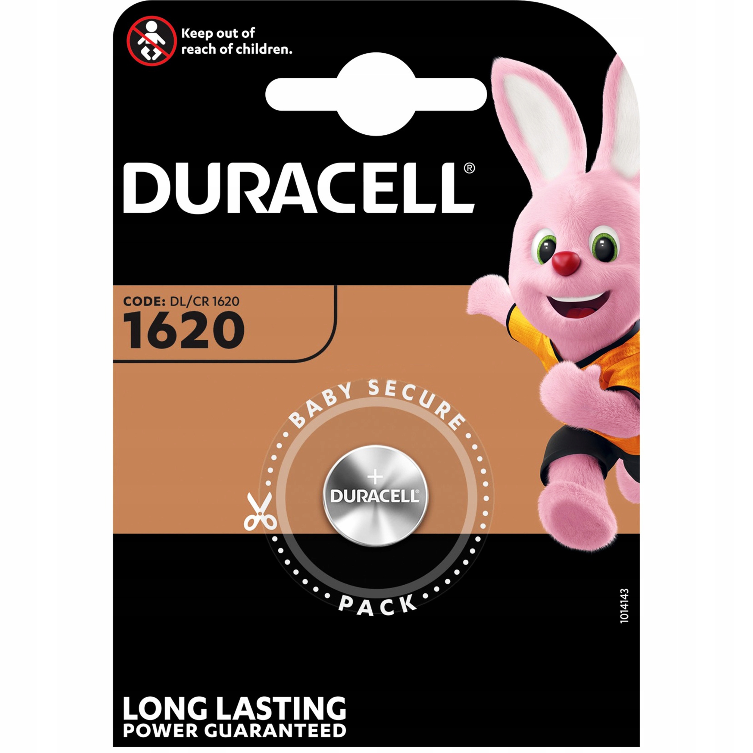 

1x Bateria guzikowa 1620 litowa Duracell 3V