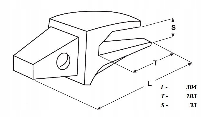 ADAPTER ZEBA SYSTEM CAT J300 KOPARKA 3G6304 Part number 3G6304