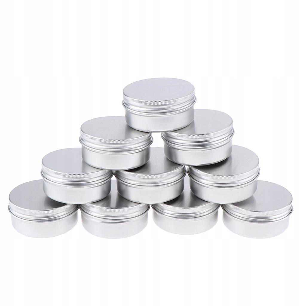 2x10 50 ml srebrny aluminiowy do Marka bez marki