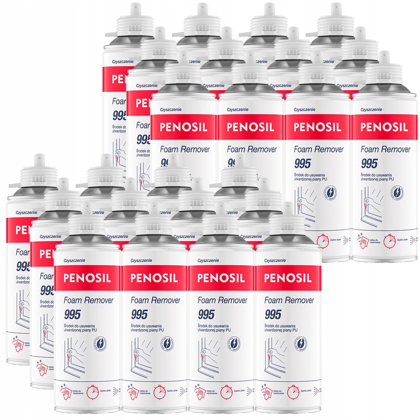 24 x Čistič na polyuretánovú penu Remover Penosil