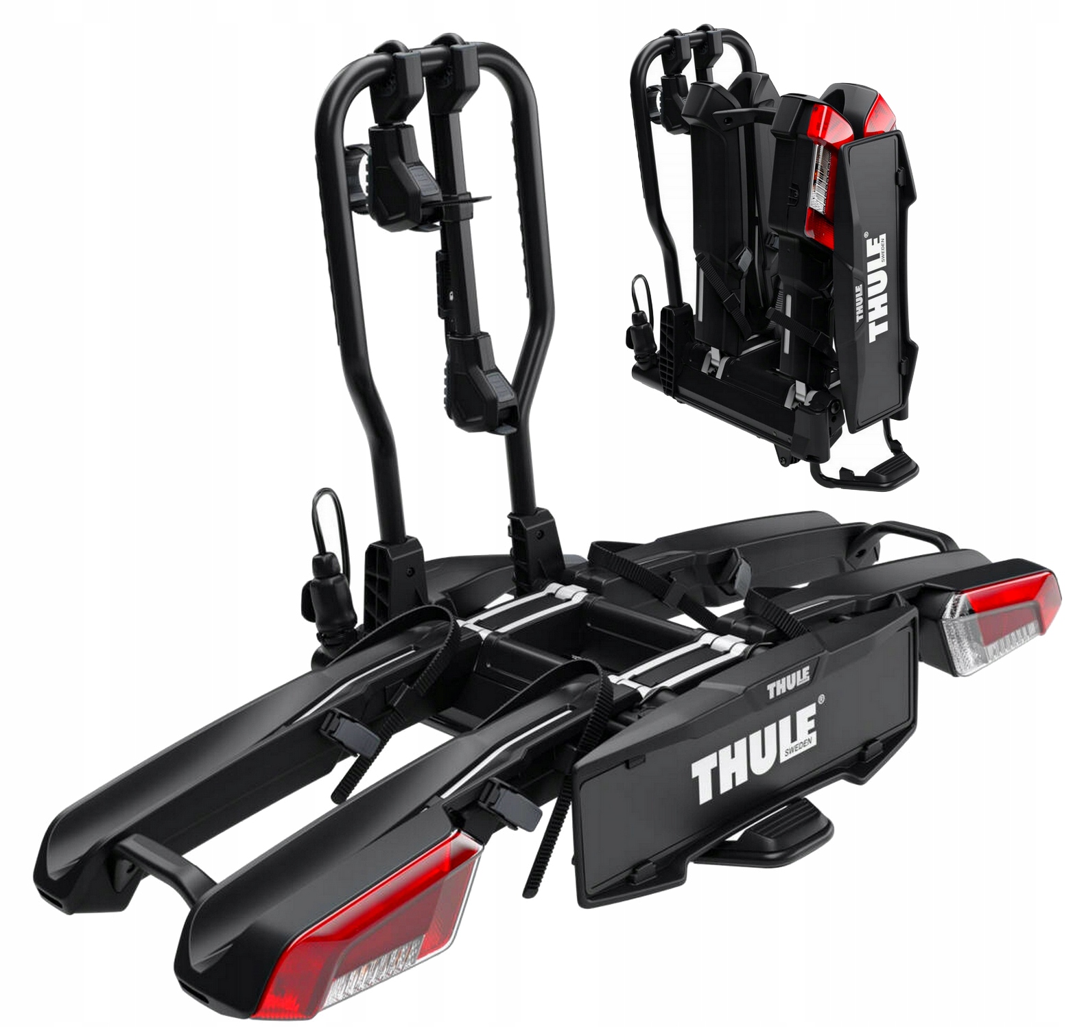 Thule EasyFold 3 велосипедная стойка для буксировочного крюка для 2 велосипедов