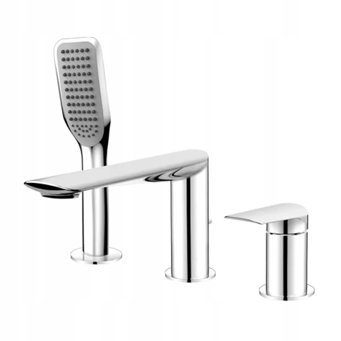 Bateria wannowa 3 otworowa Vedo Aletta chrom 3-otworowa
