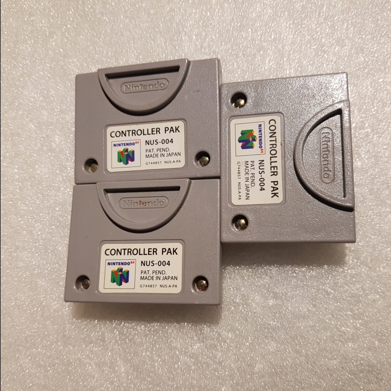 ОРИГИНАЛЬНЫЙ КОНТРОЛЛЕР PAK NINTENDO 64