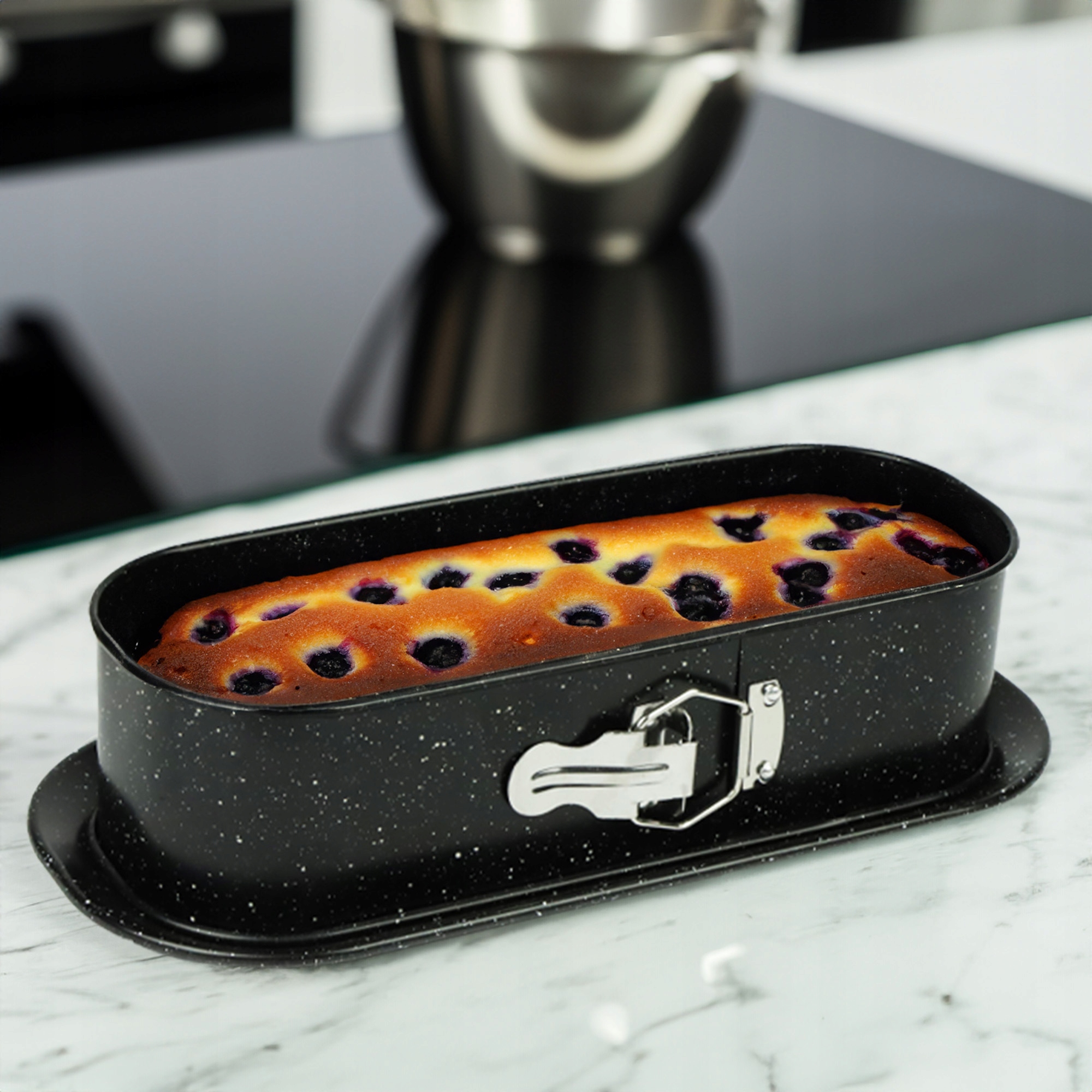 TORTOWNICA BLACHA FORMA DO PIECZENIA CIASTA PROSTOKĄTNA KEKSÓWKA 34X15,5 CM Marka Karl Hausmann