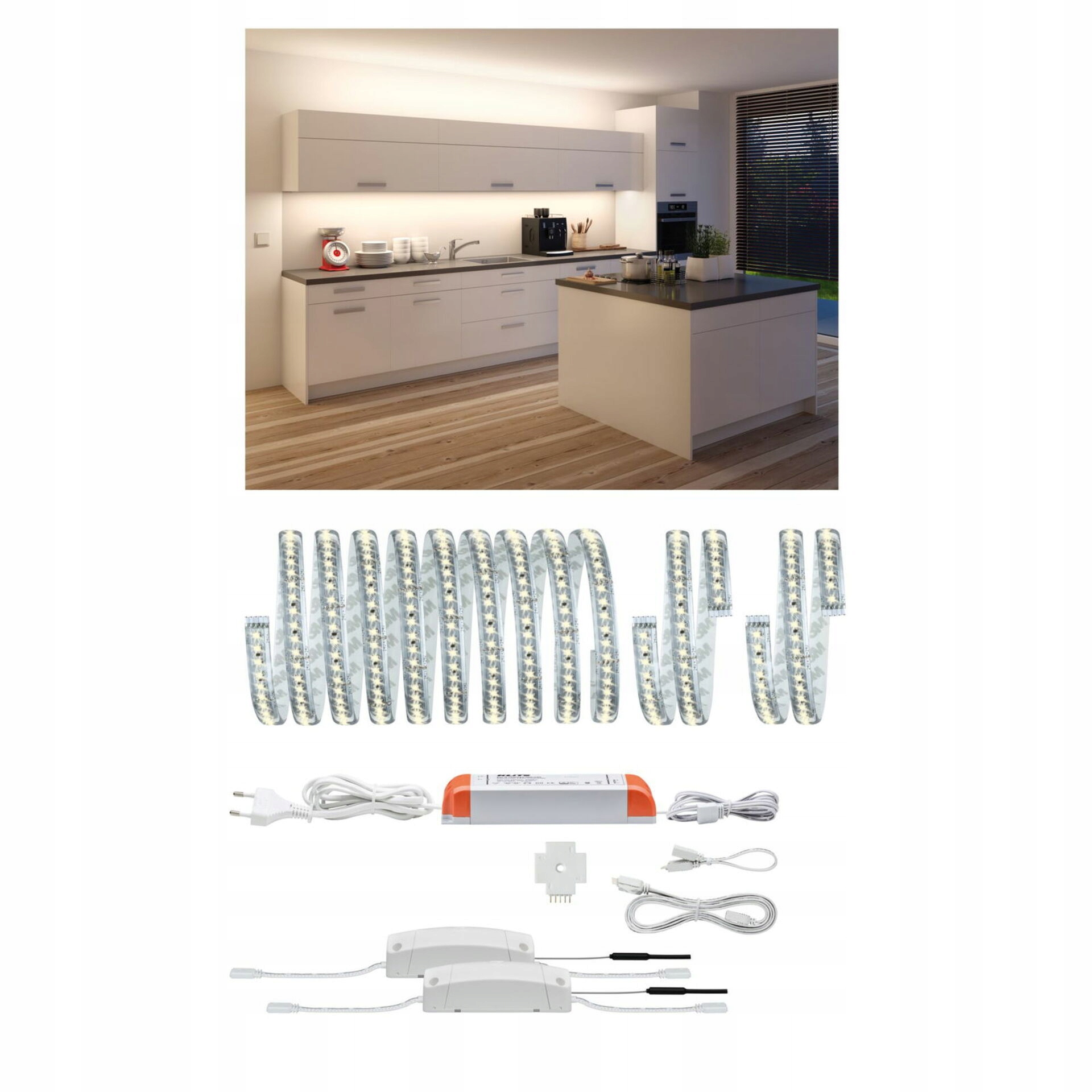 Paulmann MaxLED 1000 Comfort set 3m, IP44, 35W, 880lm/m, 2700K, Smart ovlad