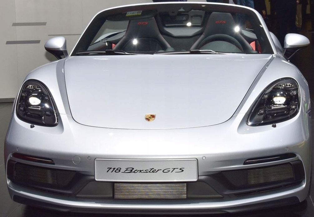 Porsche 718 982 Boxster Cayman MASKA BŁOTNIK ZDERZAK LAMPY PRZOD KPL.