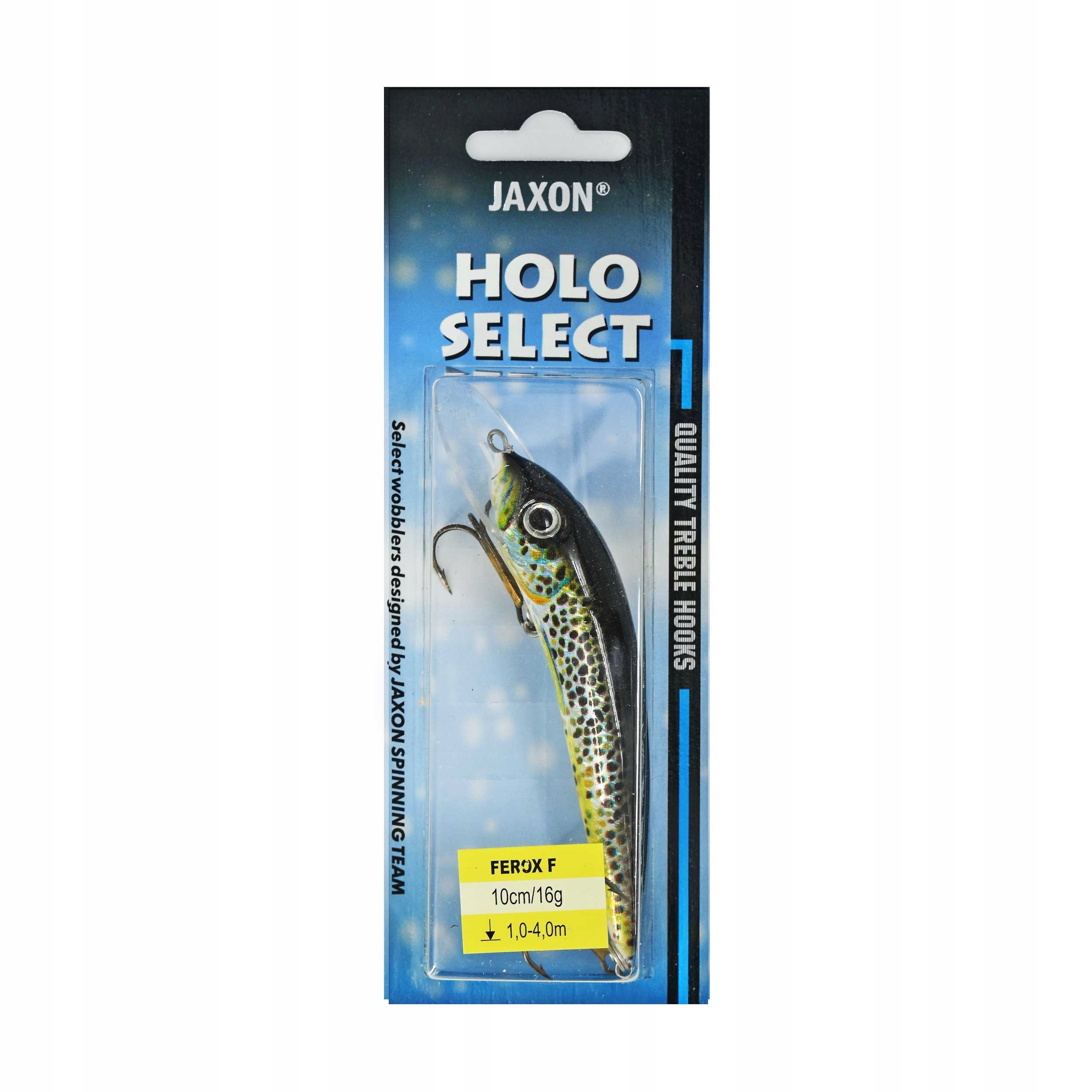 Wobler pływający Jaxon Ferox 10cm 16g głębokość 1,0-4,0m T 1szt. nurkujący