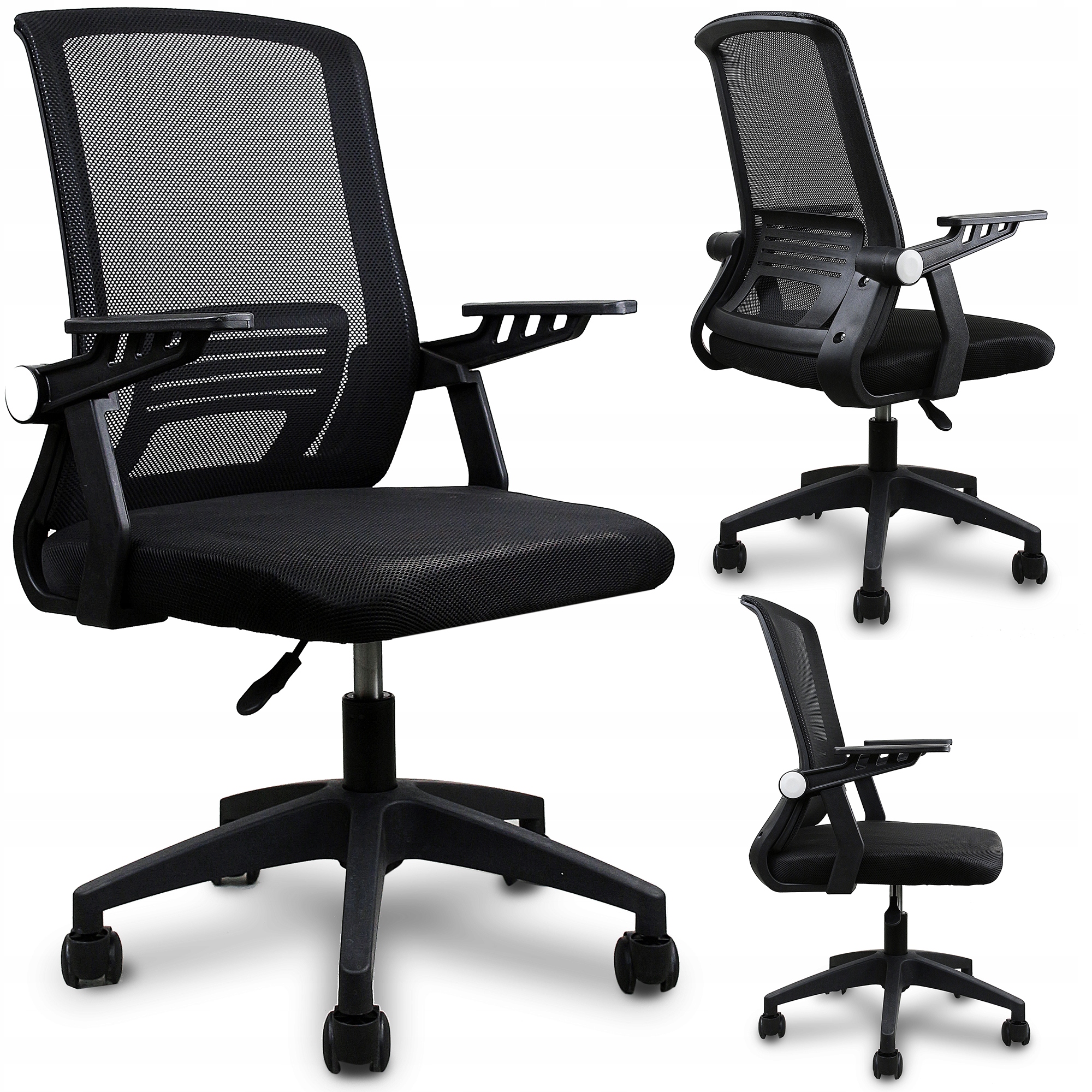 

Fotel biurowy obrotowy ergonomiczny mikrosiatka