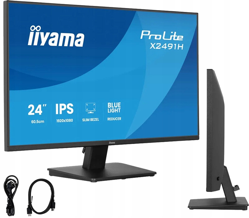 Monitor iiyama ProLite X2491H-B1 24" Ips Led (hdmi, Dp) 1ms 120Hz