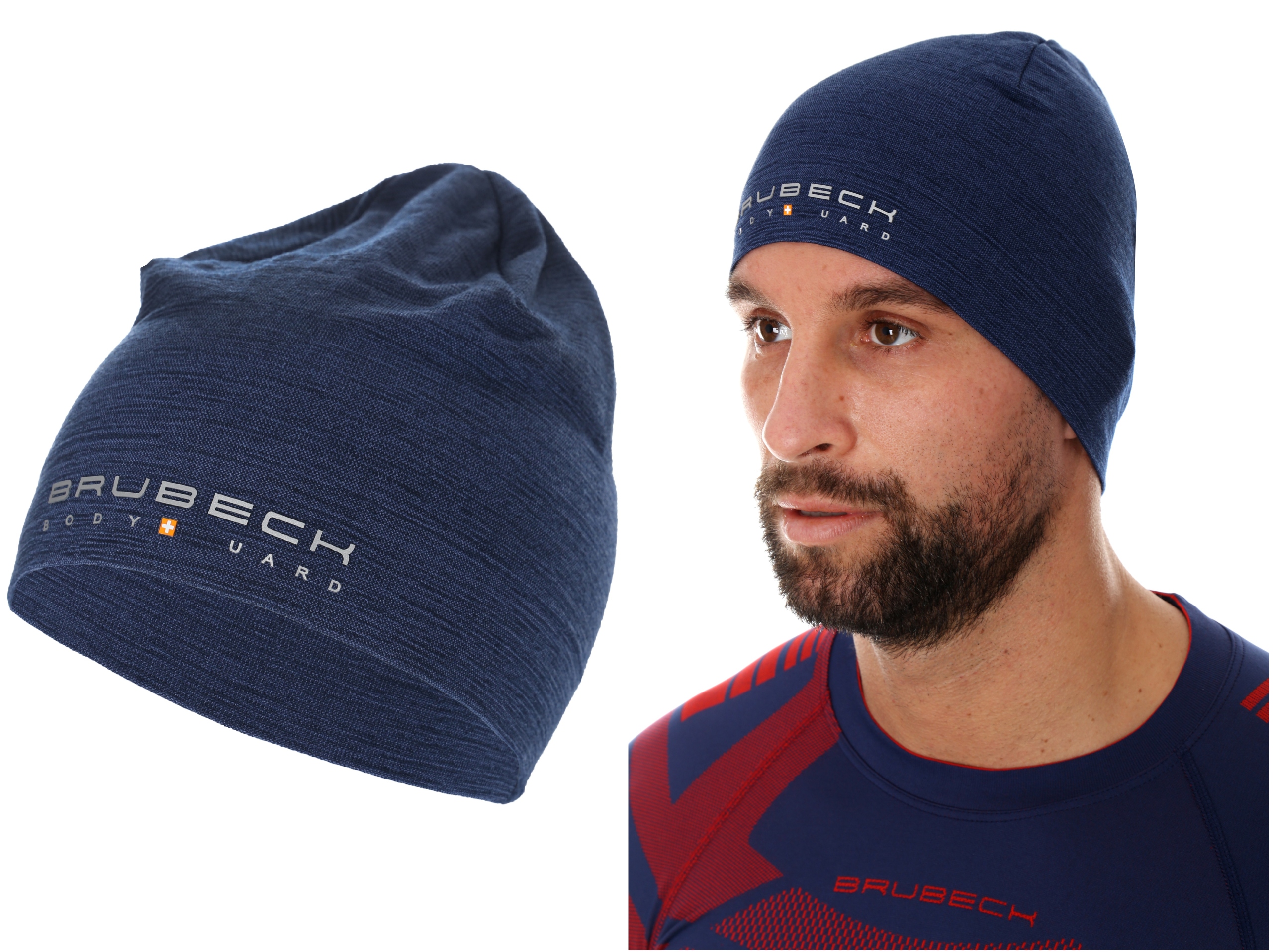 

Brubeck Wool Oddychająca Czapka Do Biegania L-XL