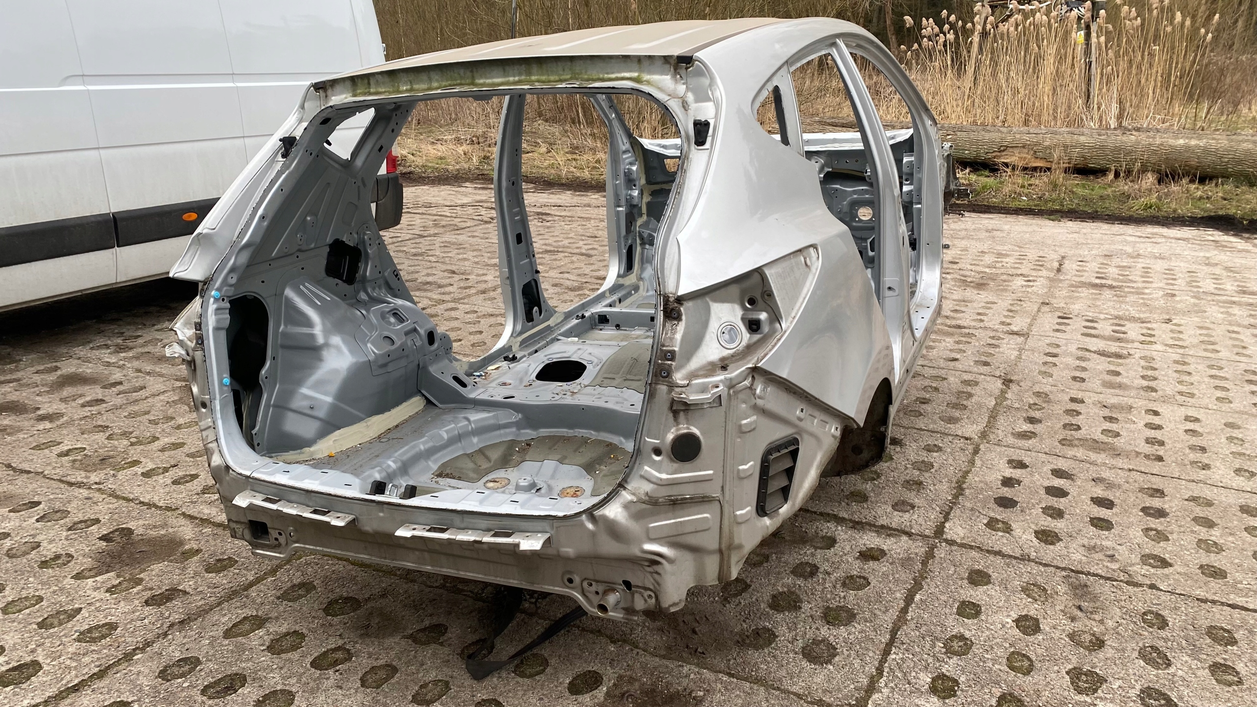 HYUNDAI IX35 rear panel sump floor boot rear part