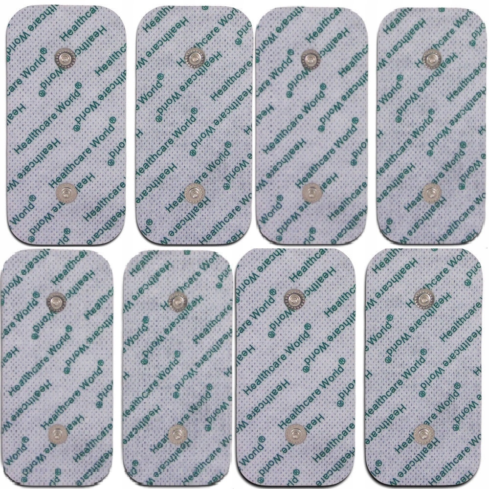 

8x Pady Elektrody Żelowe Tens Ems Compex 10x5cm