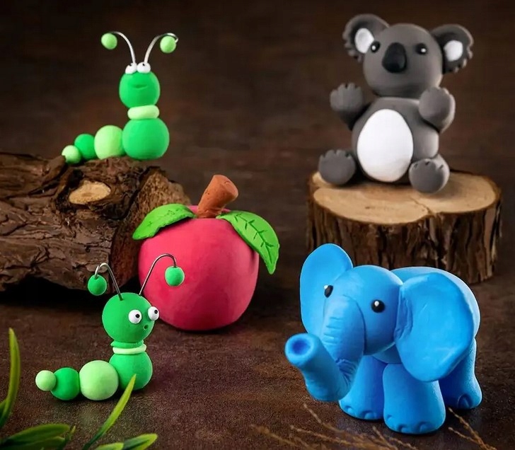 MASA PLASTYCZNA MAGICZNA PIANKOLINA PLASTELINA GLINA 24 KOLORY Minimalny wiek dziecka 0