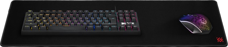 PODKŁADKA DEFENDER GAMING BLACK XXL ONE 680x240x5mm — 12
