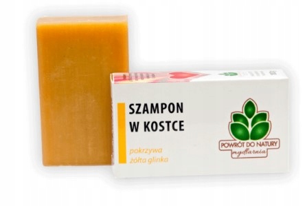 

Szampon w kostce pokrzywa i żółta glinka 100 g Po