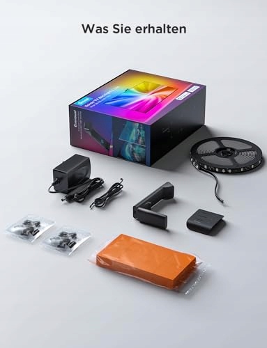GOVEE Taśma LED TV RGBICW 3 Lite 3,6M z Kamerą i Sterowaniem Aplikacją — miniatura 7
