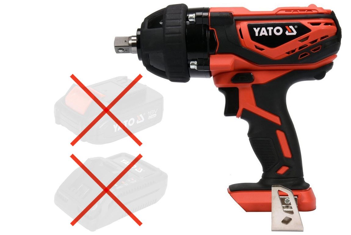 KLUCZ UDAROWY 1/2 AKUMULATOROWY 18V 300NM DO KÓŁ YATO YT-82805 Marka Yato