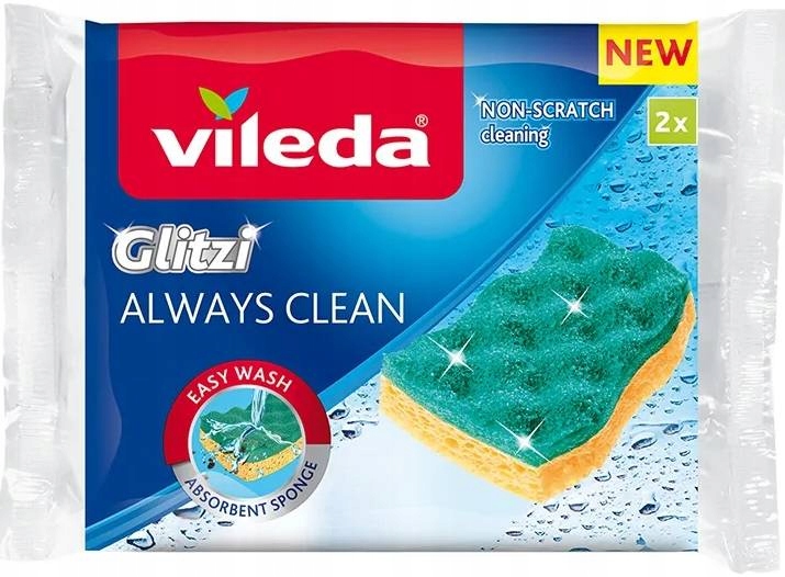

Vileda Gąbka Zmywak Wiskozowy 2 szt