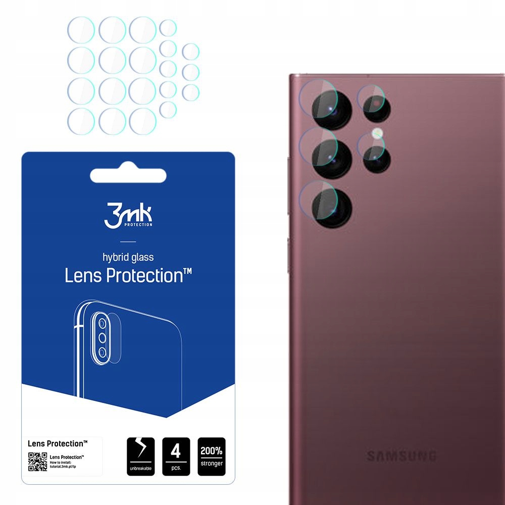 

Samsung Galaxy S22 Ultra 3MK Lens Protection
