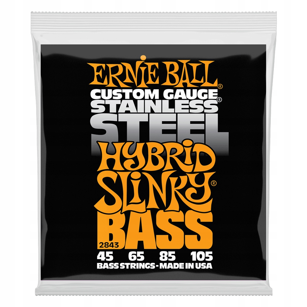 Struny Ernie Ball 2843 z nerezové oceli (45-105)