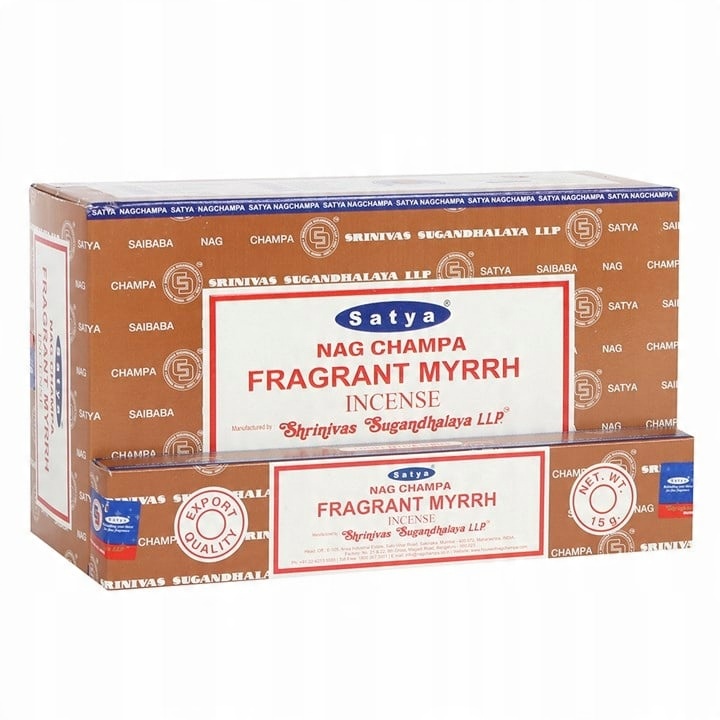 

Naturalne Kadzidło Satya Fragrant Myrrh 15G