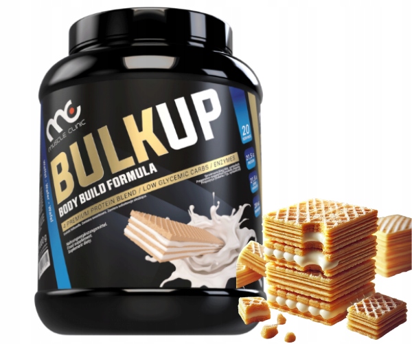 Muscle Clinic Bulk Up 2700g Oděvka Na Hmotu Sacharidy Oplatek