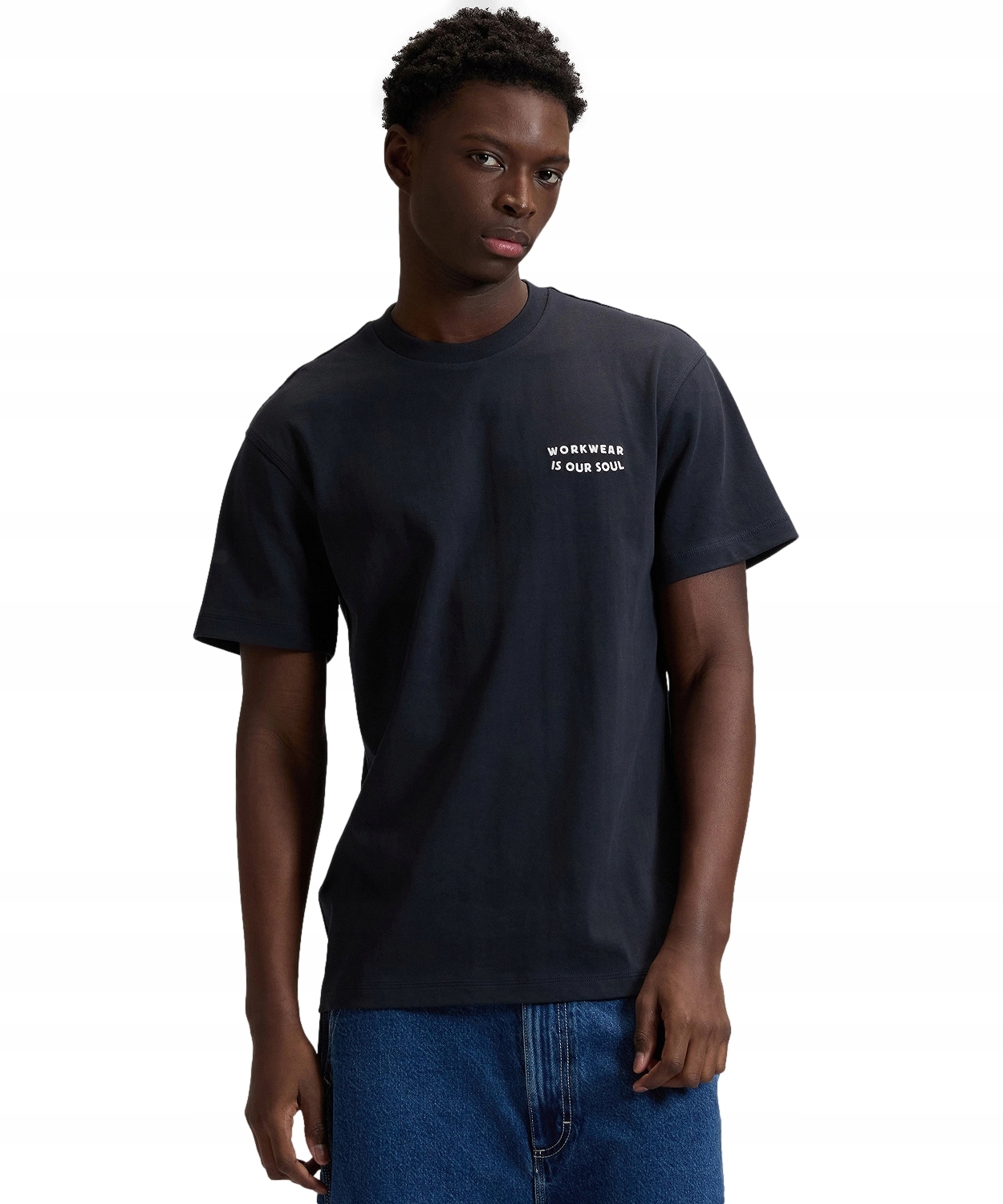 Tričko Lee Workwear Building Tee 112378771 Rabel Navy L