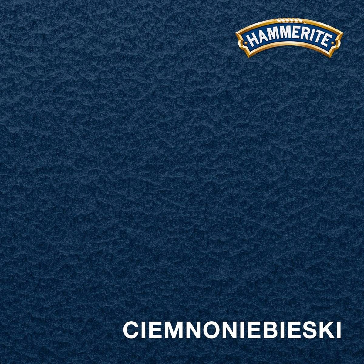HAMMERITE Farba na rdzę 0,7L NIEBIESKI MŁOTKOWY EAN (GTIN) 5011867046648