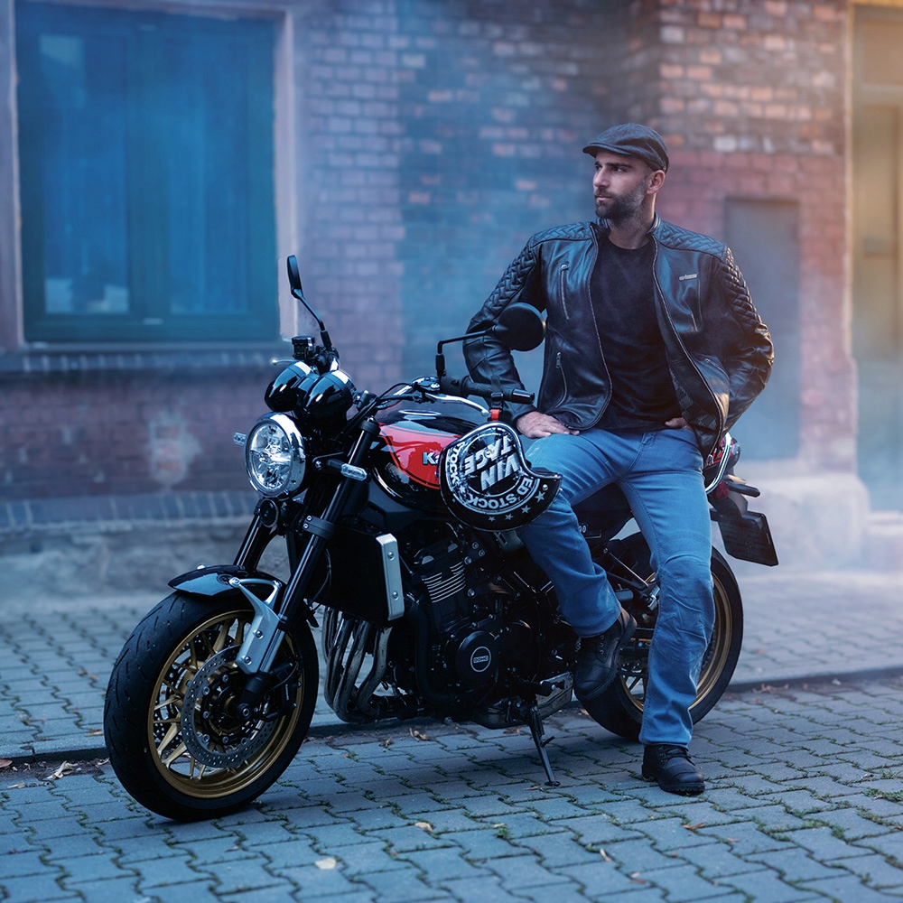 SKÓRZANA KURTKA MOTOCYKLOWA W-TEC ELCABRON, 4XL Rozmiar 4XL